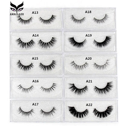 3D Mink Eyelashes Variety