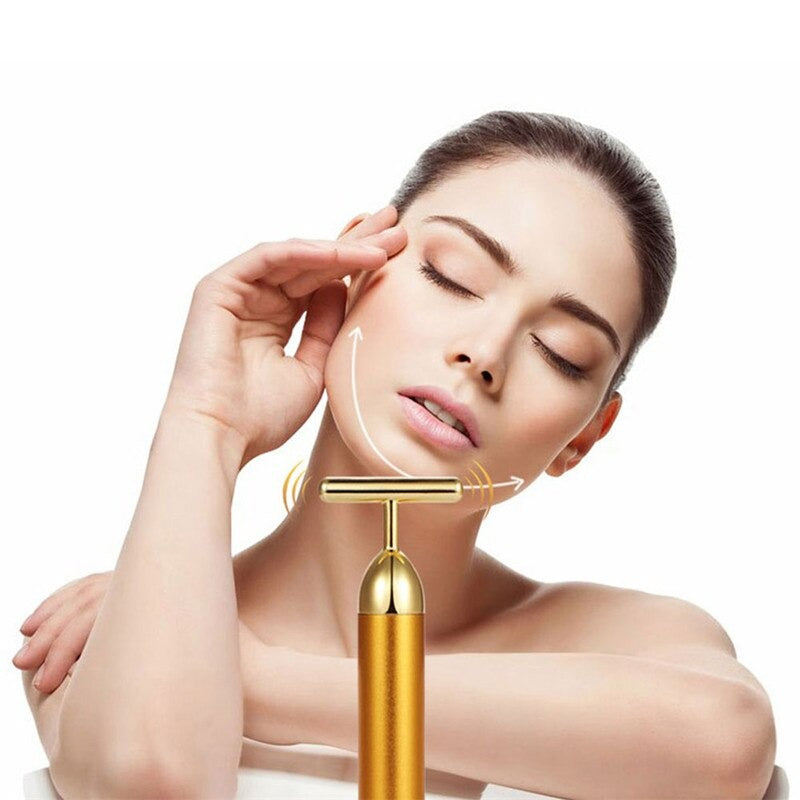 Gold T Beauty Bar Facial Roller