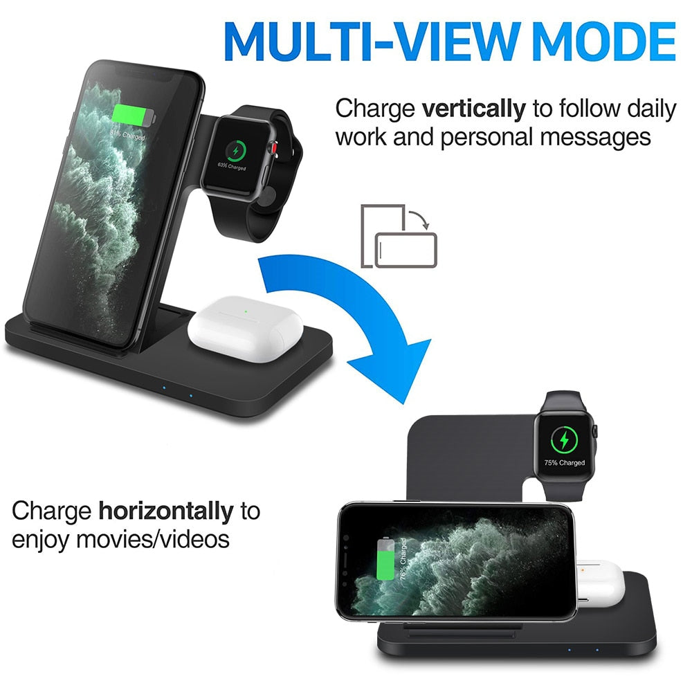 3in1 Wireless Dock Station